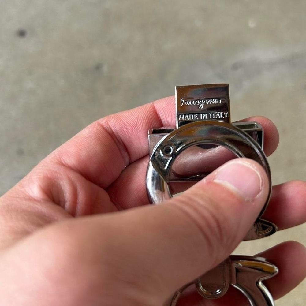 Salvatore Ferragamo Silver Belt Buckle - Picture 2 of 5